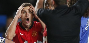 nemanja-vidic-sent-off-not-happy