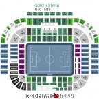 Manchester United Seating Plan | Old Trafford Seating Plan | MUFC