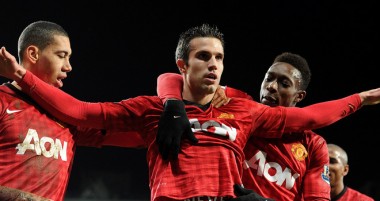 Robin van Persie Manchester United vs West Brom